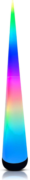 9 ft 8 in Color-Changing Inflatable Cone, outdoor decoration