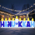 8 ft Hanukkah Inflatable Candle, Hanukkah outdoor decoration